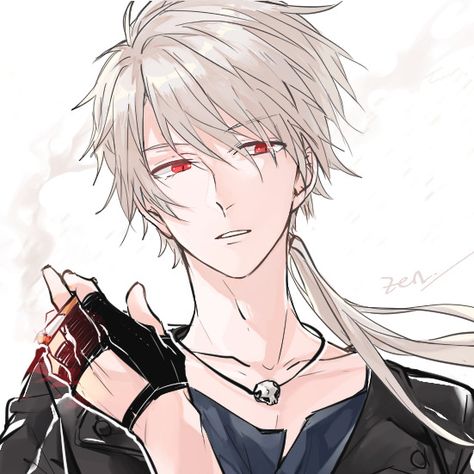 𝒑𝒊𝒏𝒕𝒆𝒓𝒆𝒔𝒕: 𝒏𝒐𝒉𝒓𝒔𝒉𝒊𝒅𝒐. Mystic Messenger Zen, Mystic Messenger Characters, Mystic Messenger Fanart, Mystic Messager, Oc Manga, Fictional Crushes, Mystic Messenger, Fanarts Anime