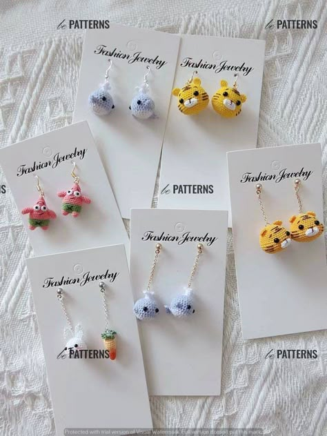 https://Bepatterns.com Crochet Flower Earrings: Nature-Inspired Beauty Holiday Amigurumi, Good Earrings, Crochet Hand Bag, Couture Beading, Keychain Patterns, Crochet Letters, Crochet Necklace Pattern, Micro Crochet, Crochet Jewelry Patterns