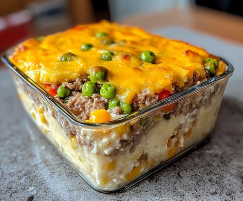 Poor Man Husband Casserole With Mashed Potatoes, Poor Man's Casserole, Poor Man’s Husband Casserole, Poor Man Husband Casserole, Poor Man's Husband Casserole, Husbands Delight Casserole, Husband Casserole, Make Ahead Casseroles, Casserole To Freeze