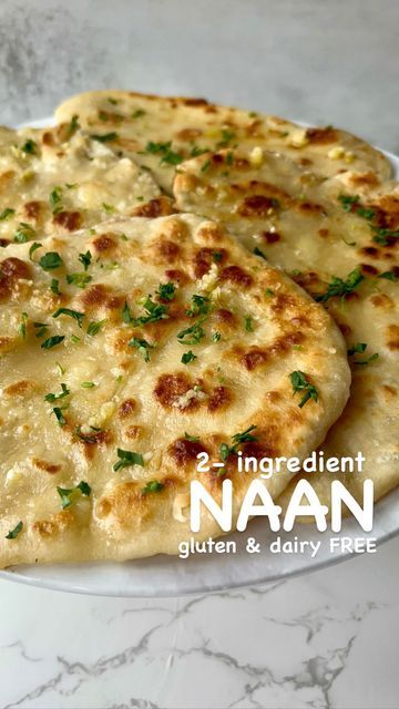 Jovana Vuckovic | Plant- based healing on Instagram: "✨ 2- INGREDIENT NAAN 😍 without gluten or dairy!|Follow @waytohealthkitchen for more delicious recipes & healing tips 😍🙌🏻 For those that don’t know this about me and my Way to Health Kitchen brand- I don’t advocate for calorie or macro counting or for excluding entire group like bread, sweets etc… I advocate for knowing ingredients and understanding chemicals that keep us addicted to foods we eat and how they destroy our gut and that gut is ultimately responsible for all diseases we might be facing! I do advocate for abundance and variety (key word) of plant foods with different disease- fighting properties, flavonoids, phytonutrients etc but also eating sweets, breads, pizza when you crave it, just made better, home- made and with o Pizza Bases, Gluten Free Naan, Macro Counting, Homemade Naan, Healthy Pudding, Yummy Bread, Dairy Free Pasta, Healing Tips, Gf Bread