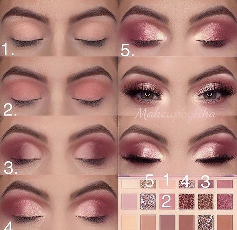 #makeup #makeupideas #makeupinspiration #makeupeyeshadows #eyes #eyesmakeup #eyemakeup #eyemakeupinspiration Sparkle Eye Makeup, Teknik Makeup, Make Up Designs, Mekap Mata, Eye Makeup Palette, Makeup Tutorial Eyeshadow, Smink Inspiration, Eye Makeup Steps, Pinterest Makeup