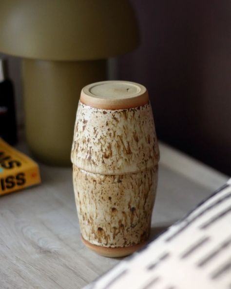 Water carafe and matching cup in my favourite rustic speckled glaze. The perfect addition to my bedside table for these warm summer nights. #ceramics #ceramicsofinstagram #potteryuk #ihavethisthingwithceramics #interiorstyling #interiordesign #functionalceramics Speckle Glaze, Water Carafe, Summer Nights, Bedside Table, My Favourite, Interior Styling, Glaze, Ceramics, Interior Design