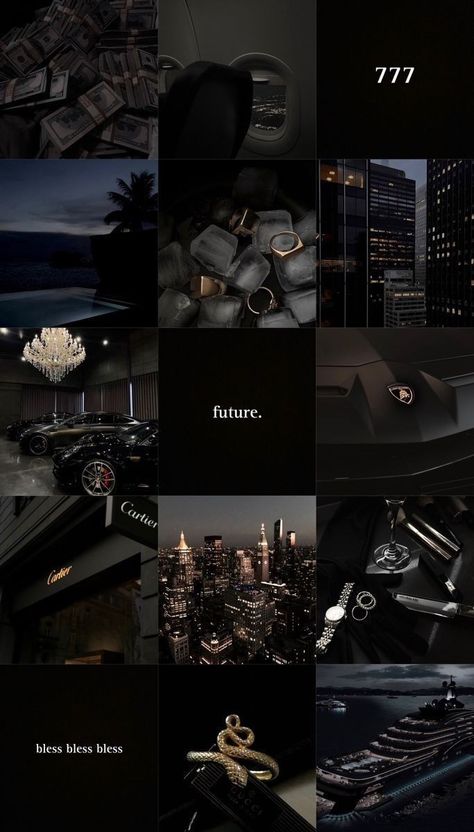 #Visionboard #Moodboard #Wallpaper 2025 Vision Board Aesthetic Luxury, Dark Theme Vision Board, 2025 Vision Board Black, Black Amex Aesthetic, Therapy Wallpaper Aesthetic, Vision Board Rich Aesthetic, 2025 Vision Board Black Aesthetic, Rich Wallpaper Iphone Aesthetic, My Lifestyle Aesthetic