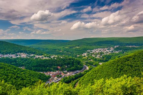 Where to Go Hiking in Pennsylvania's Lehigh Valley Bushkill Falls, Jim Thorpe, Potomac River, Mountain Getaway, Lehigh Valley, Go Hiking, Appalachian Trail, Flagstaff, Enjoy Nature