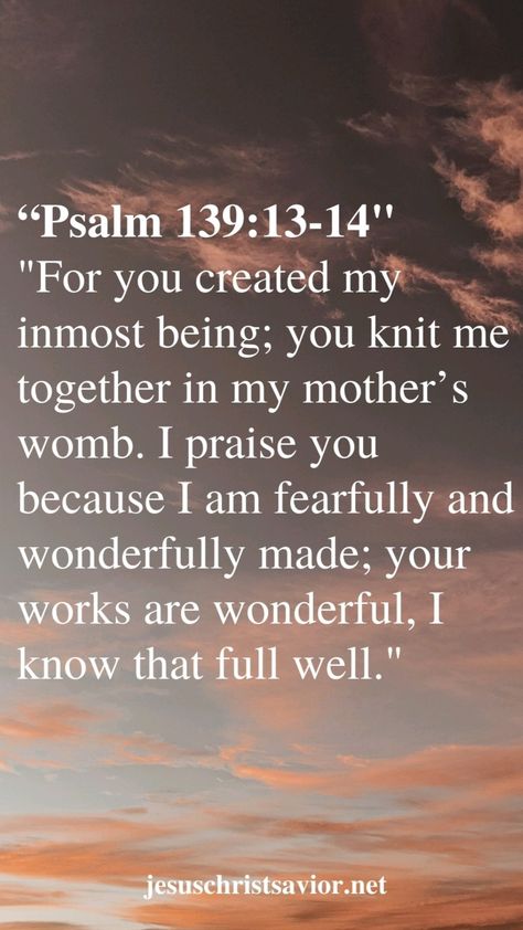 Psalm 139:13-14, Psalms 139:14, Psalm 139:14, Psalm 56 8, Birthday Verses, Psalm 139 13, Vision 2025, Vision Board Pics, Quotes Bible