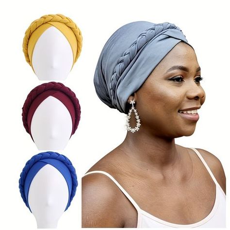 Faster shipping. Better service Chemo Hats, Turban Cap, U Shaped Hair, Chemo Caps, Bohemian Handmade, Fresh Hair, Turban Headwrap, Human Braiding Hair, Chemo Hat