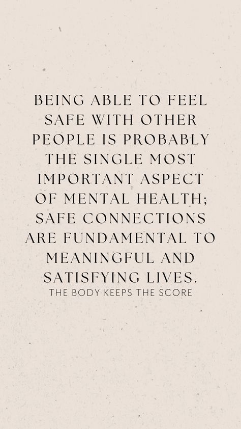 THE BODY KEEPS THE SCORE Quotes From The Body Keeps The Score, The Body Keeps Score Quotes, The Body Keeps The Score Quotes, The Body Keeps The Score, Psychiatric Nursing, Health Heal, The Score, Marriage Counseling, Mental And Emotional Health