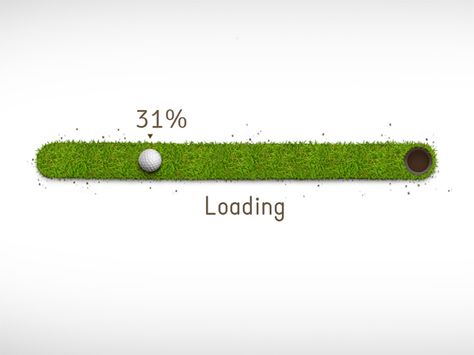 30 Amazing Examples of Loading Bar Designs for Your Inspiration Ui Animation, Bar Designs, Golf Design, Progress Bar, Web Design Trends, Ui Inspiration, Ui Elements, User Interface Design, Interface Design