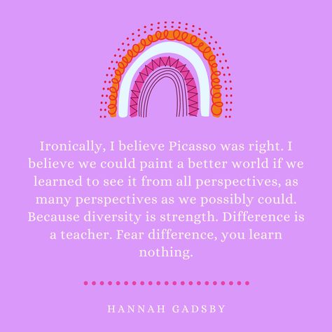 Lesbian Day Of Visibility, Hannah Gadsby Quotes, Hannah Gadsby, Community Quotes, Today's Quote, Senior Quotes, Monday Quotes, Mind Over Matter, Marriage Quotes