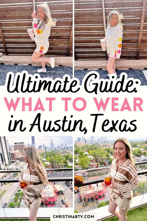 Discover the perfect summer street styles for your trip to Austin Texas. From breezy dresses to trendy accessories, get inspired with these outfit ideas for a fashionable getaway. Austin Outfits Spring, Austin Summer Outfits, Texas Outfits Spring, Outfits For Texas, Resort Casual Attire Women, Austin Texas Style, Austin Texas Fashion, Austin Texas Outfits, Austin Outfits