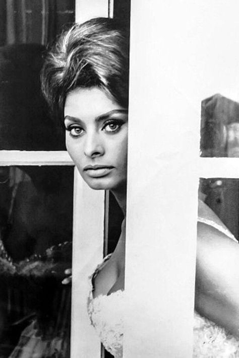 Sophia Lauren, Sophie Loren, Sofia Loren, Actrices Hollywood, Raquel Welch, Makeup Eyes, Sophia Loren, Beauty Icons, Her Eyes