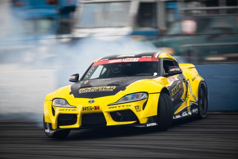 Supra Drift, Toyota Usa, Toyota Gr Supra, Rockstar Energy Drinks, Bmw Design, Rockstar Energy, Japanese Sports Cars, Formula Drift, Japanese Domestic Market