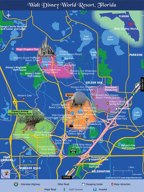 Disney World Map Map Of Disney World Resorts, Walt Disney World Map, Map Of Disney World, World Map Aesthetic, Disney Maps, Outdoor Shopping Center, D2 Summit, Map Aesthetic, Disney Map