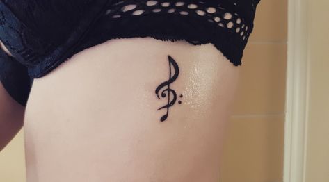 G Clef Tattoo, Clef Tattoo, Mother And Daughter Tattoos, Microphone Tattoo, V Tattoo, Daughter Tattoos, Tattoos Henna, Geometric Tattoos, Music Images