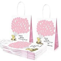 1 St Birthday, Baby Shower Fruit, Winnie The Pooh Themes, Paper Candy, Baby Shower Fun, Vintage Birthday, Paper Gift Bags, Proposal Gifts, Pink Baby Shower