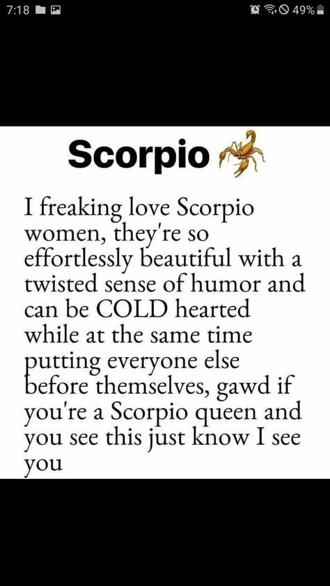 Scorpio Sextrology Facts, November Scorpio Woman, Scorpio Girlfriend, She Is Scorpio, Zodiac Mind Scorpio, Scorpio Queen, Scorpio Personality, Zodiac Quotes Scorpio, Astrology Scorpio