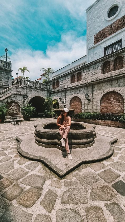 Intramuros Outfit Ideas, Intramuros Photoshoot, Intramuros Outfit, Intramuros Photography, Intramuros Aesthetic, Prenup Outfit, Blossom Pictures, Intramuros Manila, Cherry Blossom Pictures