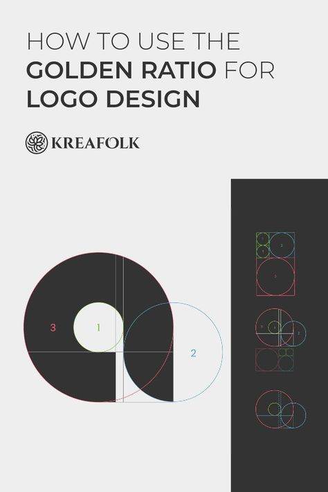 Ux Logo Design Inspiration, How To Use Golden Ratio In Design, Logo Design Golden Ratio, Artistic Logo Ideas, Logo With Numbers Graphic Design, Logo Process Design, Fibonacci Logo Design, Architecture Logo Design Ideas Graphics, Abc Logo Design