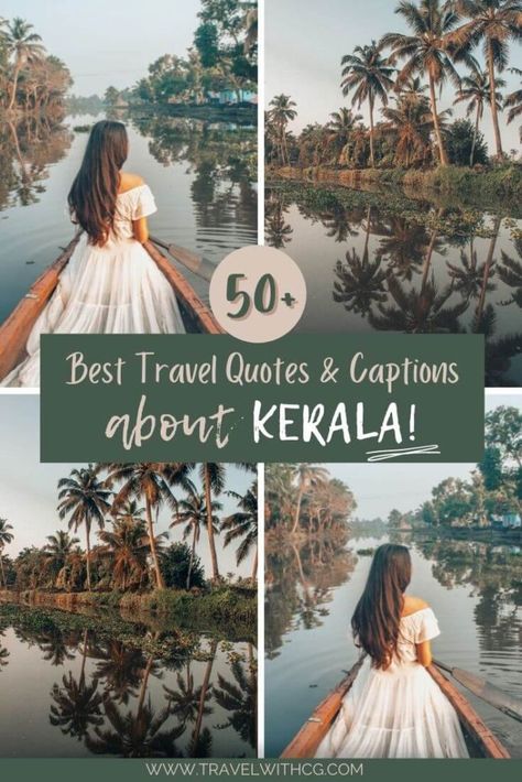 Kerala Instagram Stories, Kerala Quotes, Kerala Photos, Instagram Captions Travel, Tour Quotes, Vacation Captions, Captions For Instagram Posts, Kerala Travel, Travel Photoshoot