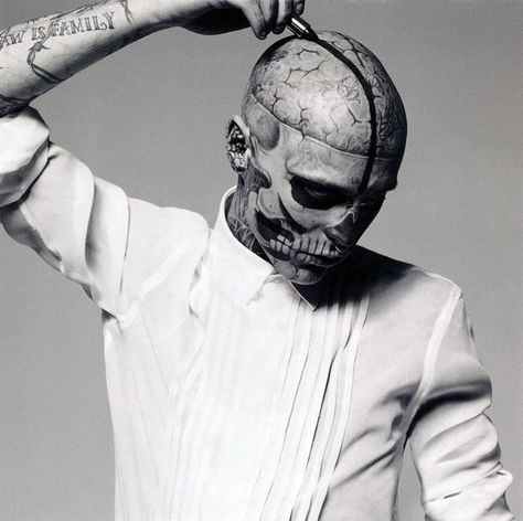 Rick Genest Rick Genest, Gq Style, Boy Tattoos, Body Modifications, Uk Fashion, Image Photography, White Photography, I Tattoo, Gq