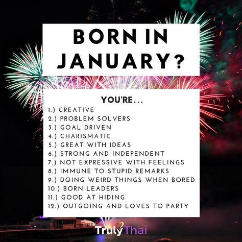 January Born Facts, Born In January Quotes, January Birthday Quotes, January Meaning, People Born In January, Baby Birthday Month, Birth Month Personality, January Aquarius, Birth Month Quotes