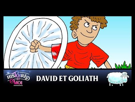 Histoire et Moi - David et Goliath - YouTube Kids Zone, Fallout Vault, Vault Boy, Fictional Characters, Quick Saves