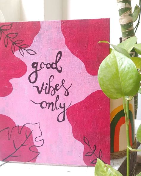 Good vibes only💗 #aesthetic #pinterest #pinterestaesthetic #pink #goodvibes #ａｅｓｔｈｅｔｉｃ #art #artselling #artgallery #sellingart #collaboration #commisionart #popart #vintage Good Vibes Only Painting, Good Vibes Art, Good Vibes Only, Good Vibes, Pop Art, Art Gallery, Art Painting, Pink, Instagram