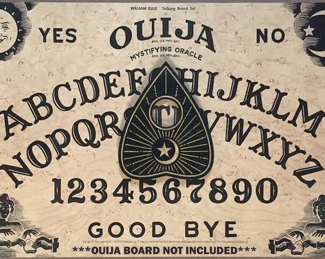 Wooden Gadgets Jewelry and More. Gamers Welcome by Mirinesse Ouija Planchette, Spirit Board, Star And Moon, Ouija Board, Moon Sun, Tarot Readings, Moon Design, Gold Star, Tarot Spreads