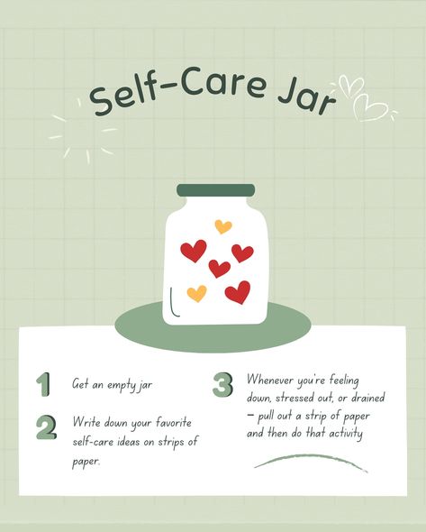 A self-care routine is a personal and intentional practice that nourishes your mind, body, and spirit. Here’s a step-by-step guide to create a self-care routine: 1️⃣ Reflect on your needs: Identify areas where you need nurturing, such as stress, sleep, or relationships. 2️⃣ Set goals: Determine what you want to achieve through your self-care routine, like improved mood or increased energy. 3️⃣ Schedule time: Choose a consistent time and day that works for you, even if it’s just 10-15 minut... Fill The Jars Template, Nourish Yourself, Practicing Gratitude, Deep Breathing, Be Flexible, Increased Energy, Nature Sounds, Mind Body And Spirit, Day 7