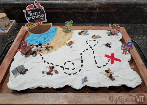 Treasure Map Cupcake Cake Treasure Map Cake, Map Cake, Pirate Themed Birthday, Ahoy Matey, Pirate Birthday Party, Treasure Map, Pirate Birthday, Cupcake Cake, Treasure Maps