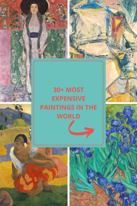 It is interesting! A large list of paintings that went under the hammer for the highest price! #art #greatartists #greatpaintings #WoWPencils Expensive Paintings Art, Mannerism Art, Popular Art Paintings, Rich Painting, Most Expensive Painting, Antique Knowledge, Famous Art Paintings, Expensive Paintings, Portraiture Artist