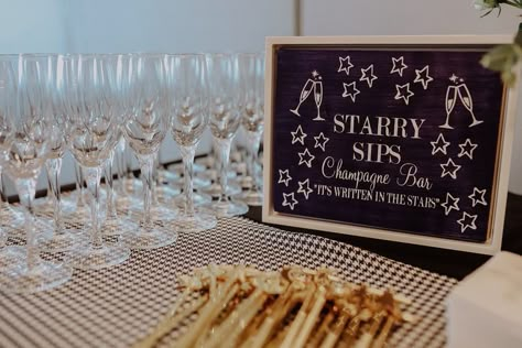 Bachelorette Party Celestial, Horoscope Bachelorette Party, Under The Stars Bachelorette, Celestial Rehearsal Dinner, Celestial Hen Party, Star Bachelorette Party, Star Themed Bachelorette Party, Starry Night Bridal Shower Theme, Starry Night Bachelorette Party