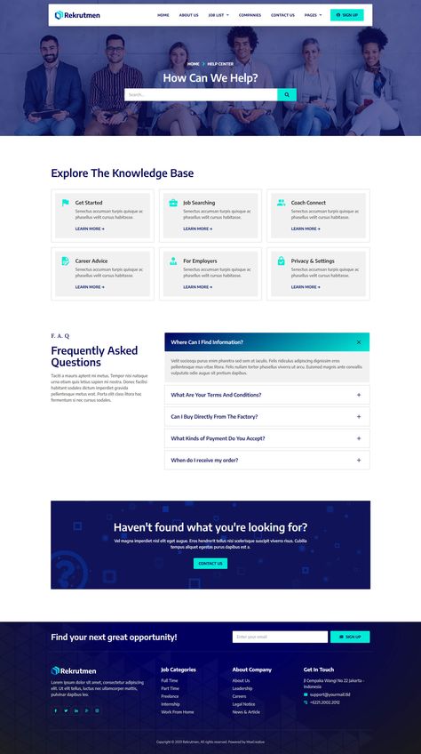 B2b Website Design, Webpage Design Layout, Recruiting Agency, B2b Website, Agency Landing Page, Ui Ux Website, Web Design Websites, Ui Website, Real Estate Marketing Design