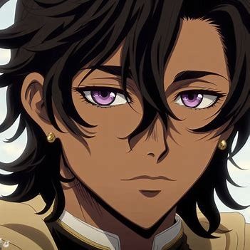 Black Hair Purple Eyes, Black Clover Oc Male, Lilac Eye, Nose Bleeds, Black Hair Boy, Designer Image, Skins Characters, Violet Eyes, Gold Outfit