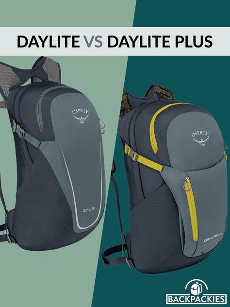 The Osprey Daylite and Daylite Plus are two of Osprey’s most popular daypacks thanks to their durable construction, light weight and affordable pricing. But what’s the real difference?  This Osprey Daylite vs Daylite Plus comparison is for anyone who need help choosing between the two for their next lightweight daypack.   Learn more: https://backpackies.com/blog/osprey-daylite-vs-daylite-plus Spirit Airlines Personal Item, Osprey Daylite, Best Concealed Carry, Men's Backpacks, Cool Motorcycle Helmets, Travel Bag Essentials, Work Backpack, Tactical Backpack, Tactical Bag