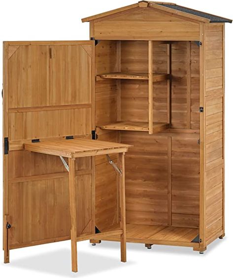 Cabinet With Folding Table, Small Outdoor Storage Cabinet, Outdoor Metal Storage Cabinet, Outdoor Storage Cabinet Waterproof, Outdoor Cupboard, Storage Cainets For Outdoor Wooden, Natural Patio, Shed Plans 8x12 Outdoor Storage, Garden Storage Cabinet