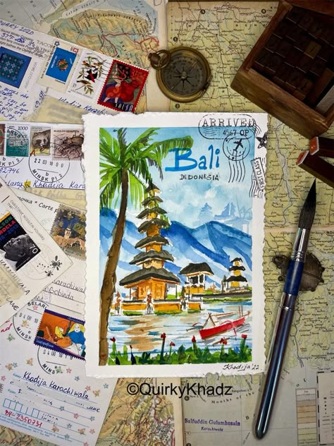 Bali, Stamp