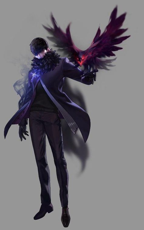 Feathers, Purple, Black, Art