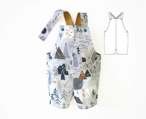 Baby Dungaree Pattern for Boys and Girls. Pattern Bundle 0 | Etsy Baby Dungarees Pattern, Boys Romper Pattern, Dungaree Pattern, Newborn Pattern, Playsuit Pattern, Dungaree Shorts, Romper Sewing Pattern, Baby Romper Pattern, Toddler Patterns