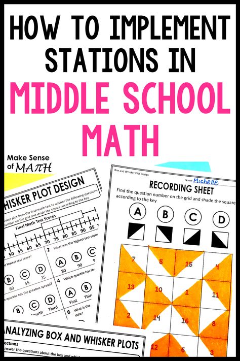 Engaging Math Activities Middle School, Math Choice Boards Middle School, Math Board Games Middle School, Middle School Math Organization, Math Enrichment Middle School, Math Warm Ups Middle School, Middle School Math Classroom Setup, Middle School Math Projects, 8th Grade Math Classroom