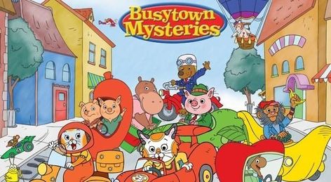 Childrens' show based on the classic works of author and illustrator Richard Scarry centers on six characters solving the mysteries of everyday life in an imaginary place called Busytown. Mystery Tv Series, Old Kids Shows, Super Why, Nostalgia 2000s, Museum Of Childhood, Learn Through Play, Richard Scarry, Childhood Memories 2000, Easy Craft Ideas