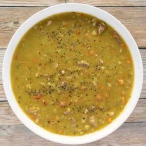 Pea Soup Without Ham Bone, Ham Bone Pea Soup Recipe, Split Pea With Ham Bone Soup, Ham Bone Pea Soup, Split Pea And Ham Bone Soup, Crock Pot Split Pea Soup With Ham Bone, Pea Soup Recipe With Ham Bone, Split Pea Soup With Hambone, Pea Soup With Ham Bone