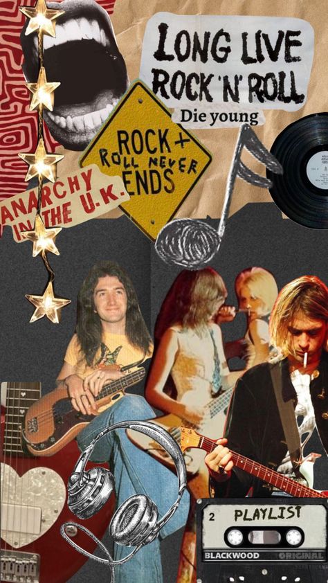 Rock N Roll Mood Board, School Of Rock, Live Rock, Die Young, Rock N, Rock Music, Connect With People, Your Aesthetic, Creative Energy