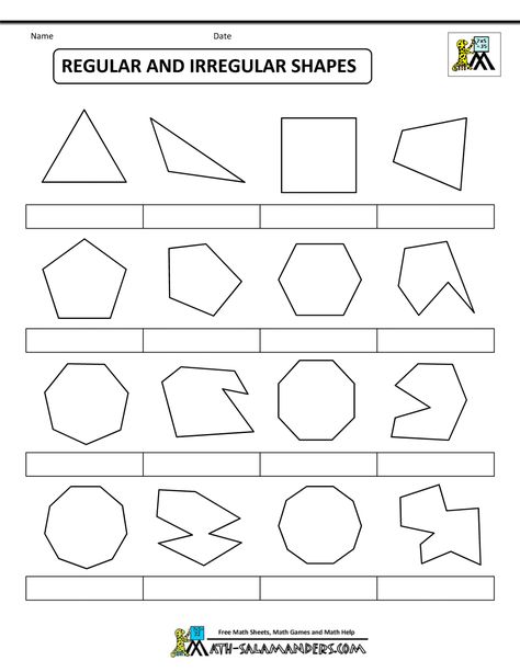 printable-shapes-regular-and-irregular-shapes-bw-nolab.gif 1,000×1,294 pixels Regular And Irregular Shapes, Regular And Irregular Polygons, Polygons Activities, Polygons Worksheet, Preschool Pattern Worksheets, Shape Anchor Chart, Irregular Polygons, 2d Shapes Activities, Regular Polygon