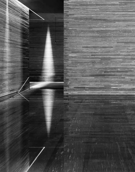 Peter Zumthor, Hélène Binet · Therme Vals · Divisare Helene Binet, Therme Vals, Steven Holl, Peter Zumthor, Thermal Bath, Architectural Photographers, Spa Design, Sustainable Architecture, White Photo