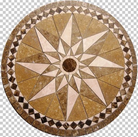 Circle Tile, Paving Texture, Circle Tiles, Scenic Painting, Floor Medallion, Marble Ceramic, Tile Layout, Mosaic Floor Tile, Round Tiles