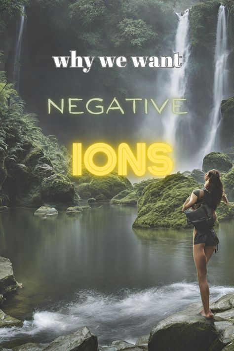 Negative ions are molecules or atoms that gain an electrical charge by extra negatively charged electrons. You’ll find them in nature, created as air molecules break apart due to sunlight, radiation, and moving and or water. They have positive health benefits for our bodies. #healthybody #naturehealing #nature #ions #negativeions #emfprotection #recentlyenchanted.com How To Clear Negative Energy, How To Ward Off Negative Energy, Salt And Water For Negative Energy, Negative Ions Benefits, How To Transmute Negative Energy, Releasing Negative Energy, Electromagnetic Radiation, Autonomic Nervous System, Spiritual Wellness