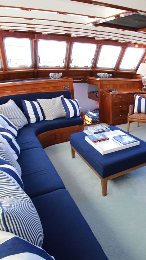 Yacht Decor Boat Interior, Yacht Interior Decor, Luxury Yacht Interior, Yatch Boat, Boat Interior Design, Boat Upholstery, Sailboat Interior, Yacht Interior Design, Marine Upholstery