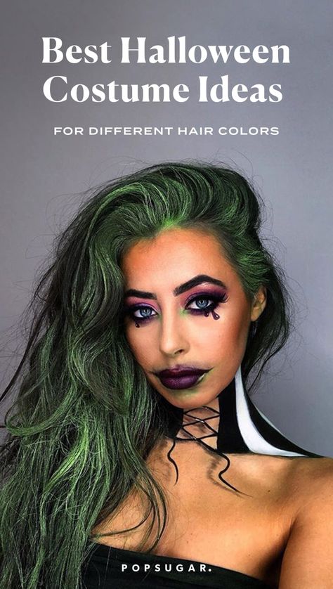 Purple Halloween Costumes Women, Halloween Costume Orange Hair, 2025 Halloween Costume Ideas, Orange Hair Halloween Costumes Women, Halloween Costume With Braids, Halloween Costume With Wig, Awesome Halloween Costumes For Women, Grey Hair Halloween Costumes, Costumes With Green Hair