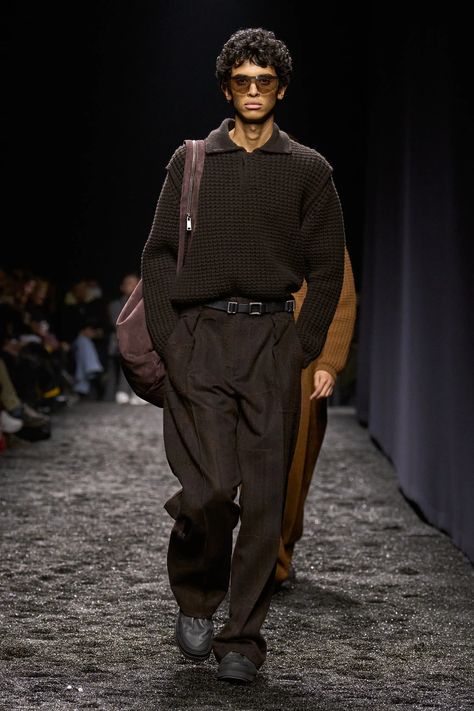 Fall 2023 Menswear, 2023 Menswear Fashion Show, Milan Fashion Week Men, Afro Punk Fashion, Streetwear Ideas, Smart Casual Menswear, Zegna Men, Menswear Runway, Menswear Fashion Show